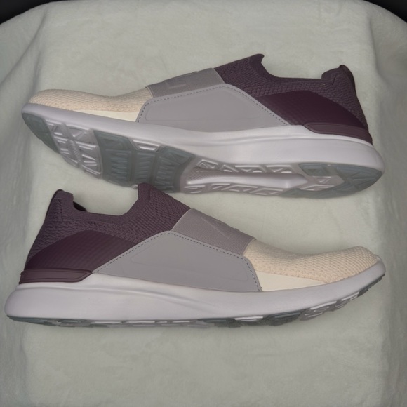 APL TechLoom Bliss – Moonscape/Raindrop/Sea Salt | Men’s 11 | Slip-On Trainer - Picture 7 of 15